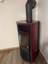 Kachelofen / Kaminofen Hark rote Fliesen 7 KW