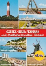 Postkarte - Ostsee Insel Fehmarn - Vogelfluglinie Deutschland Dänemark (247)