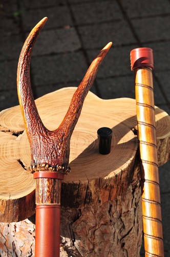 Jagd pirsch bergstock - -,