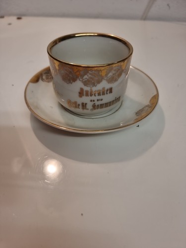 Tasse goldrand andenken - tasse.,