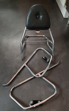 Sissybar mit Gepäckträger + Seitentaschenbügeln Honda Shadow VT 1100