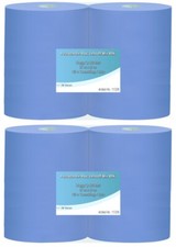 4 Rollen Putztuchrollen blau