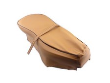 Sitzbezug braun mit Halteriemen AWO Sport - Doppelsitzbank