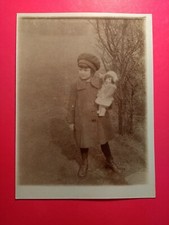 Old photo antique girl girl