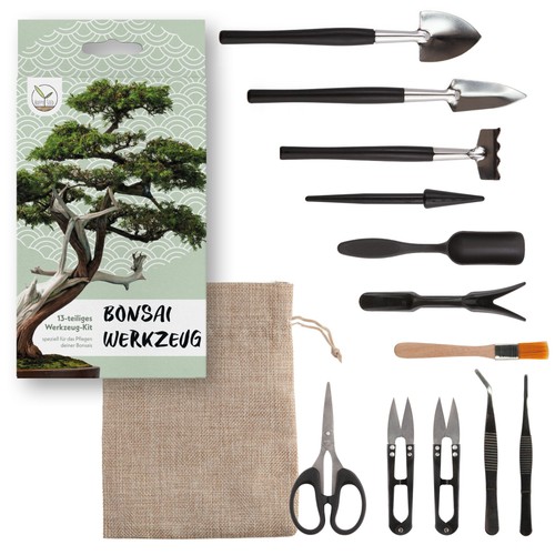 Happyseed bonsai werkzeug - bonsai, werkzeug-set