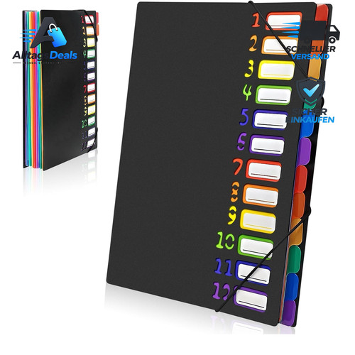 Fächermappe fächer 24 - 12,