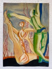 Max Ernst Zeichnung auf Papier