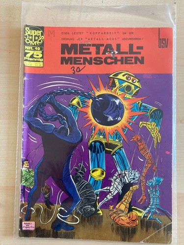 Metallmenschen super comics - metallmenschen,, super-comics