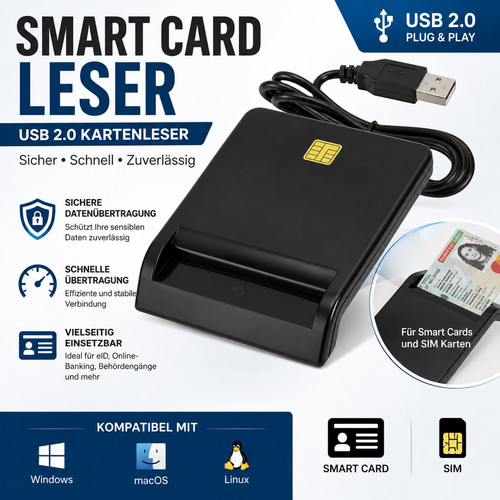Usb chipkartenleser - usb, 2.0