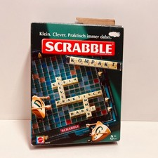 Mattel - Scrabble Kompakt - Reisespiel - Vollständig - GUT