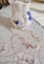 Brillenkette Brillenband  Metall Brillenke Metallperlen Sonnenbrillenkette 70 cm