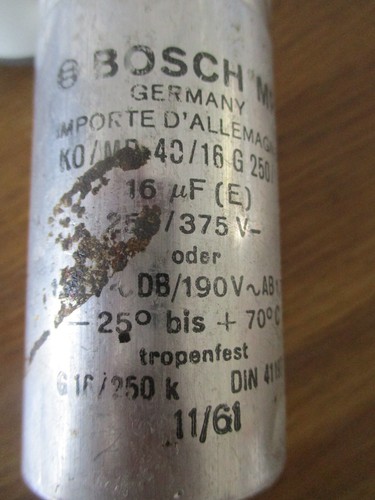 Bosch kondensator mp - mp,