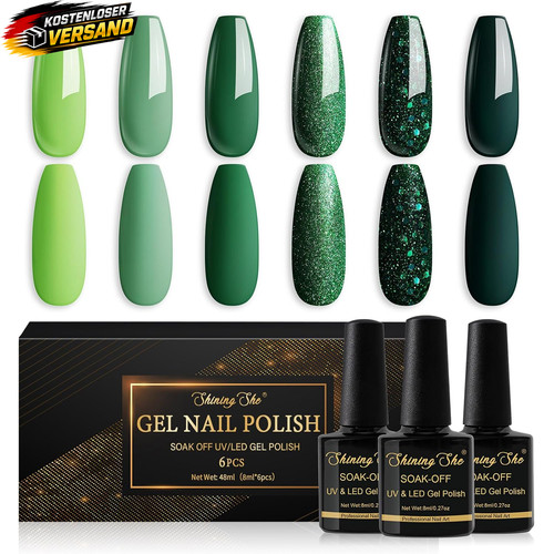 Nagellack set farben gel - 6,