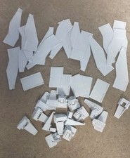 Carrera Digital 124/132 Leitplankenhalter, Verbinder, Endstücke 37 Stück 