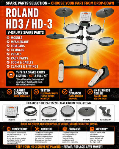 Roland hd3 ersatzteile - hd3,