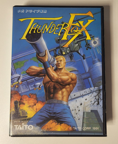 Sega mega drive thunderfox - mega,