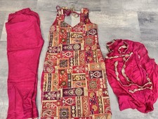 Bollywood Indische Salwar Kameez Gr.38 Damen