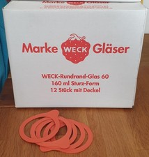 12 Weck Sturzgläser mit