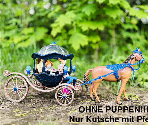 Puppen kutsche kalesche mit - puppen-kutsche/kalesche,