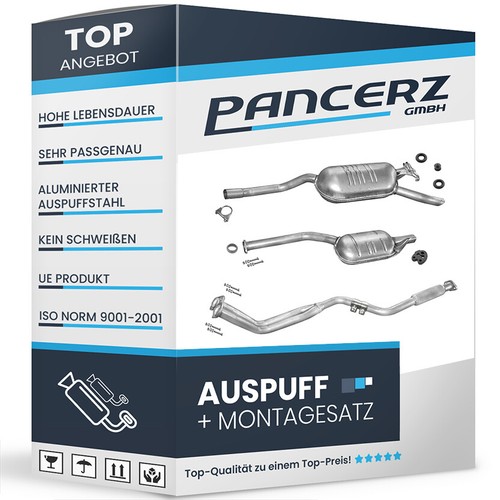 Auspuffanlage für mercedes - auspuffanlage,