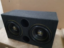 Subwoofer Gehäuse, inkl. 2x