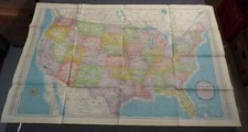 Landkarte USA, Standard Map of