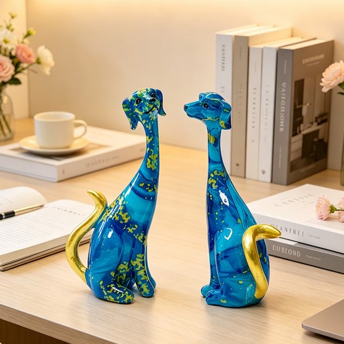 Deko hundefigur 2er - 2er, set