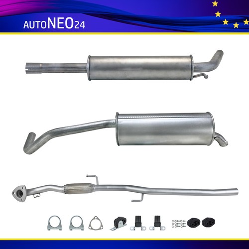 Komplette auspuffanlage - auspuffanlage, vw