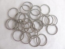 25 Metallringe Ring Ringe