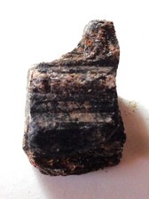 Schwarzer Turmalin  Natur  Afrika ?(W210)Schau Mal durch !