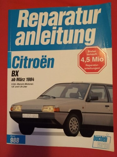 Citroen märz 1984 - bx,