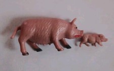 Schweine Figuren Konvolut Tüte 7