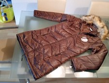 Nebulus Mantel Gr. S Braun Wintermantel Parka Neu Fellkragen Steppmantel