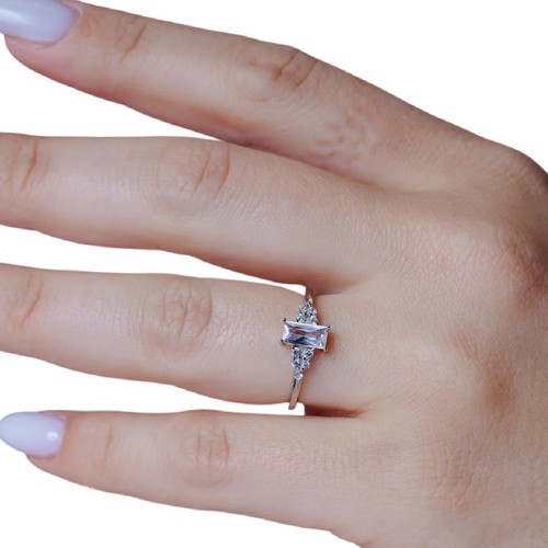 Sterlingsilber damen ring - ring, w