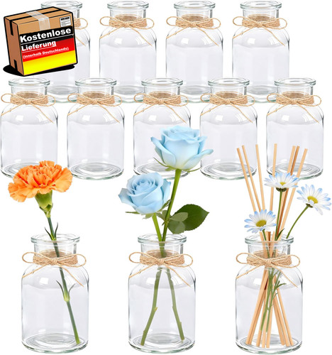 Kleine glasvasen set - kleine, für
