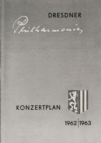 Programmheft dresdner - programmheft,
