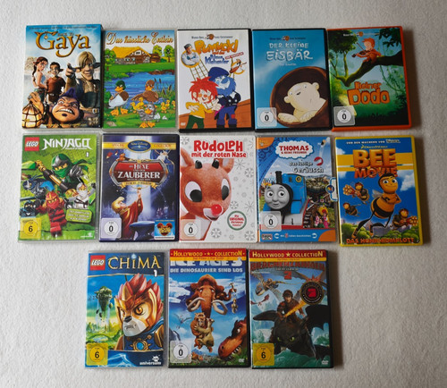 Kinderfilme dvd 13x filme ice - dvd,