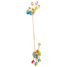 Crazy Giraffe Pop Art Skulptur