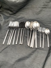 WMF Helsinki Besteckteile Menübesteck Cromagan 17 Teile Edelstahl + Suppenkelle