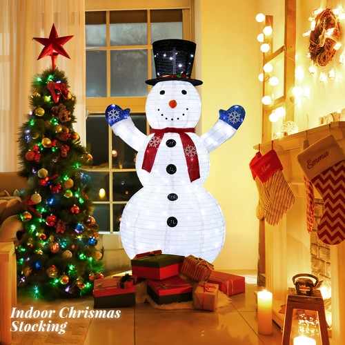 Led weihnachtsdeko schneemann - led,