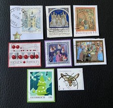 Lot von 8 Briefmarken