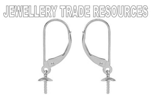 Sterling silber ohrring hebel - sterling,