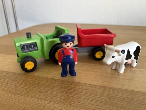 Playmobil 123 traktor mit - playmobil,