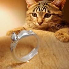Katze Damen Ring