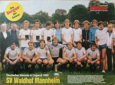 Mannschaftsfoto A4 SV Waldhof