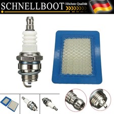 Luftfilter + Zündkerze Set Für Rasenmäher mit Briggs&Stratton Quantum Motor_B2LM