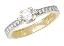 9 ct/Karat Gelb Gold Damen -