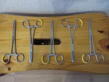 5 Stück Nadelhalter SU AAN 9099,  Länge ca. 16 cm., medizinische Instrumente