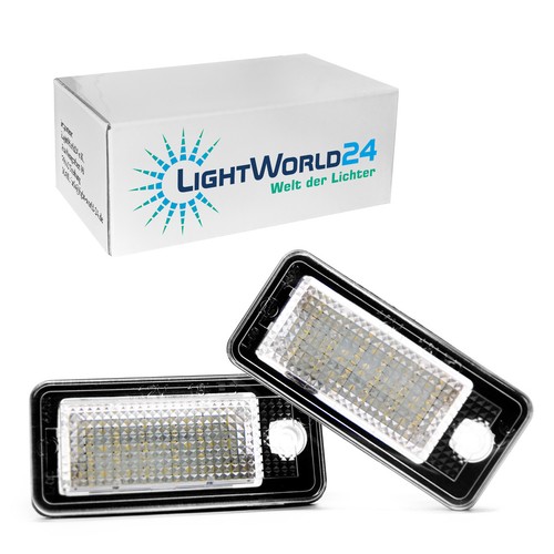 Led kennzeichen beleuchtung - 2x,