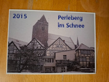 Perleberg im Schnee Ganzsache/Postkart